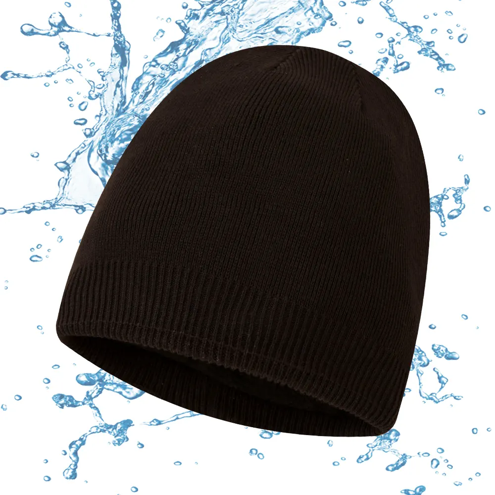 Waterproof beanie product for OEM headwear programs
